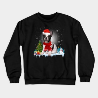 Funny French Bulldog Christmas T-shirt Crewneck Sweatshirt